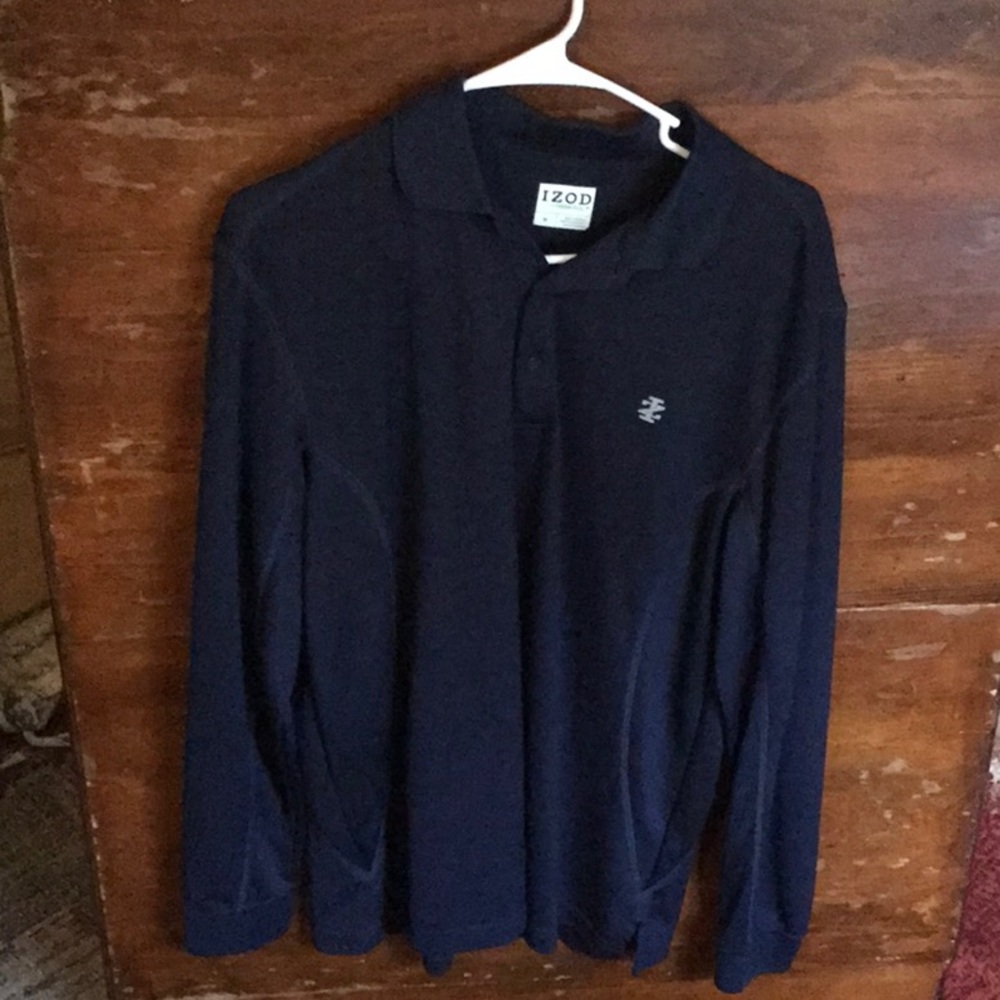 Izod Golf Men’s Shirt - M (Navy)